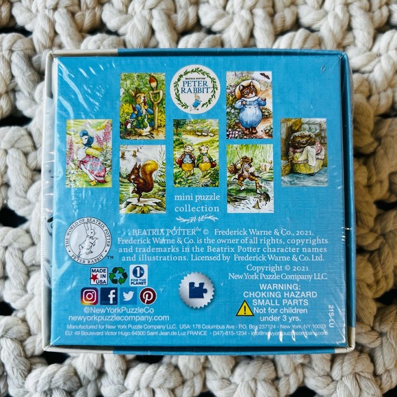 New York Puzzle Company “Squirrel Nutkin” Mini Puzzle - 20 Piece - Picture 4 of 8